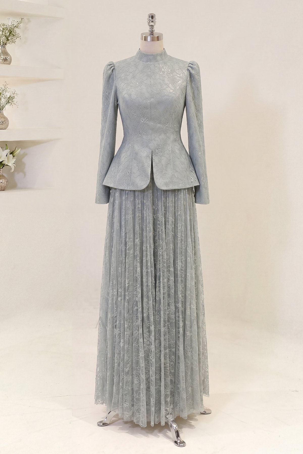 Peplum Nare Abiye - NKNRA0907