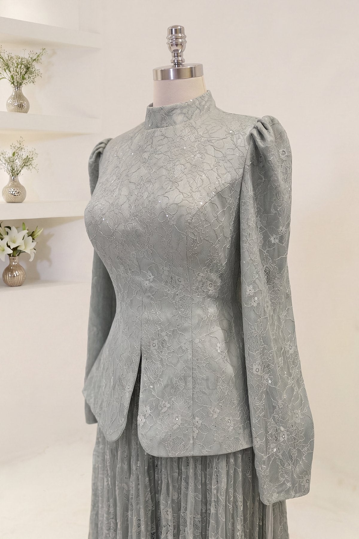 Peplum Nare Abiye - NKNRA0907