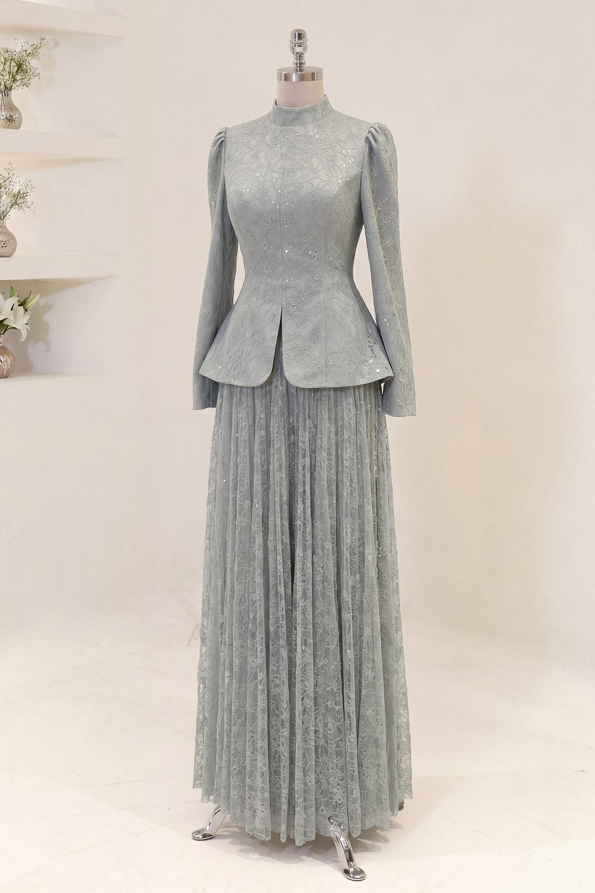 Peplum Nare Abiye - NKNRA0907