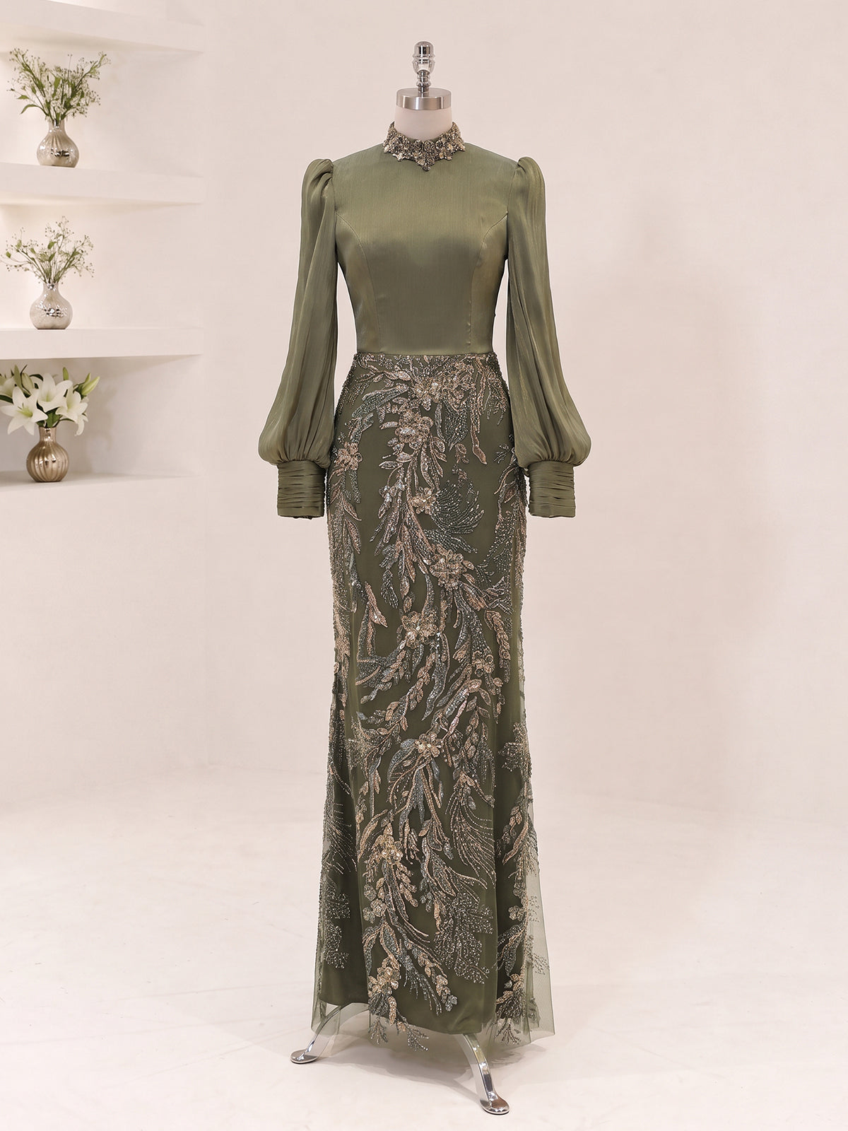 Korseli Taşlı Lorena Abiye - RZLRN2009